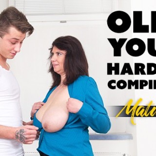 Мощная ебля для пышногрудых мамочек