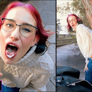 На свежем воздухе  круто натянул девку